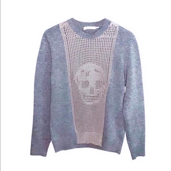 Authentic Vintage Alexander McQueen Knit Wool Skull Sweater